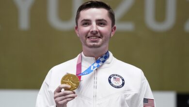 William Shaner Wins Gold in Men's 10m Air Rifle in Olympics